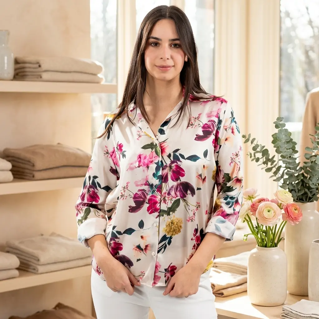 Shirt flowers RJ