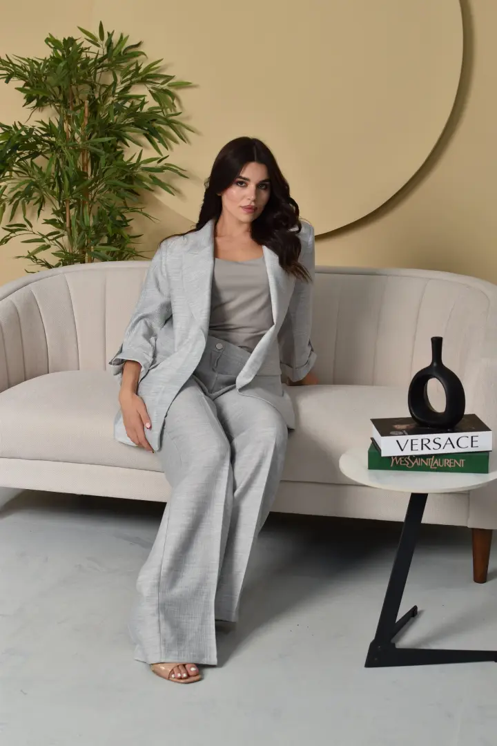 Grey Two Pieces Outfit- LF0626-07