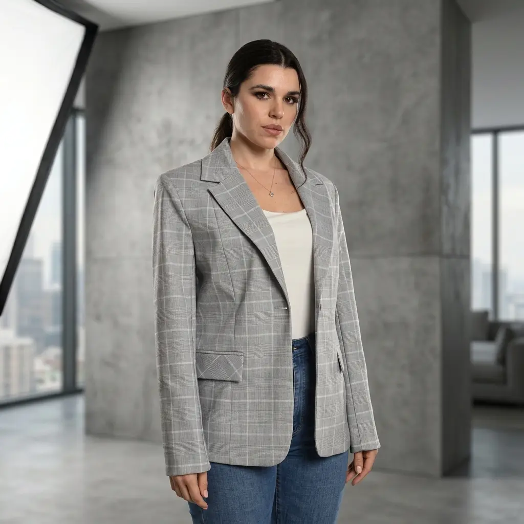 Grey Blazer PR2925-2
