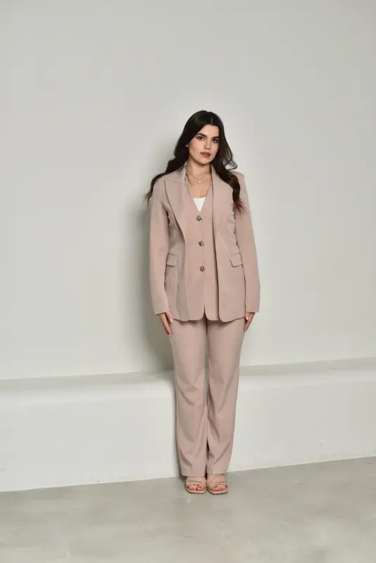 Nude Two Pieces Outfit - LF10