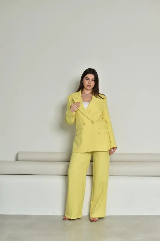 Mustard Elegant two Pieces Outfits