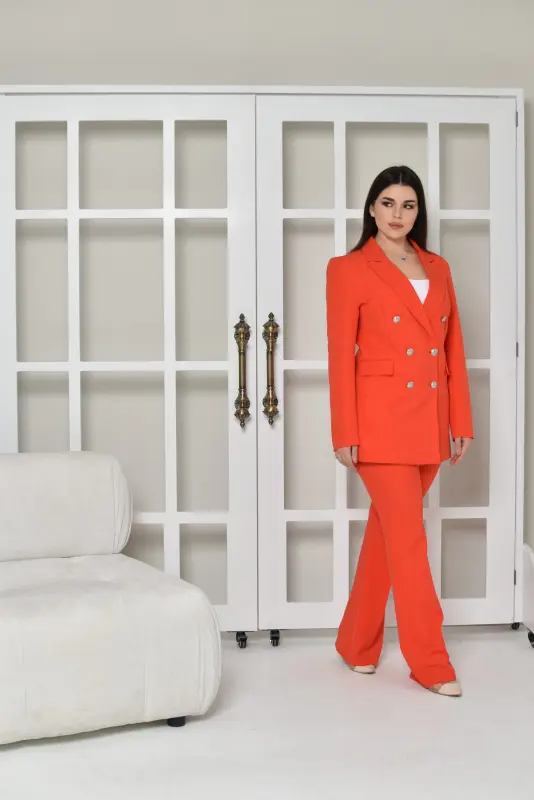 Orange Two Piece Outfits