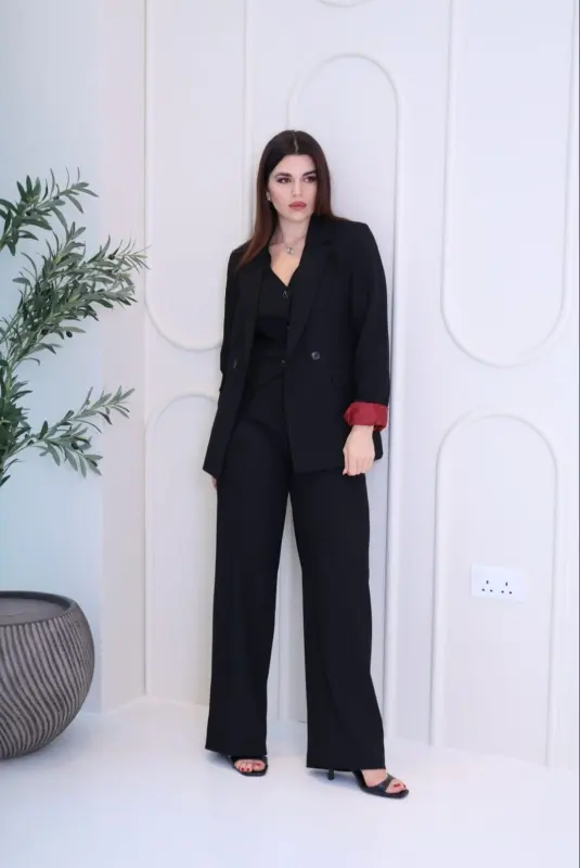 Black Pieces Outfit - MR1025-05
