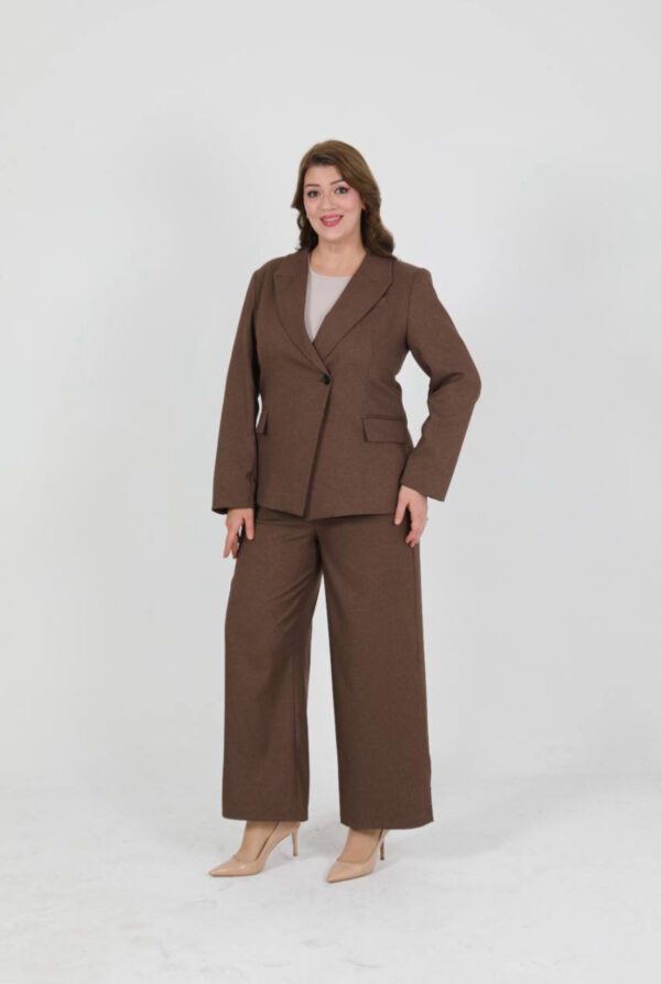 Golden Brown Colour Two Pieces Outfit MS2925-1