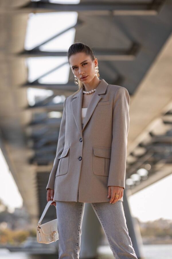 Light Stone Blazer LF1025-8