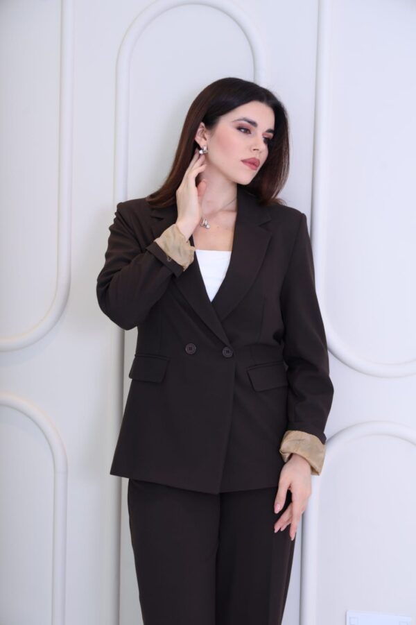 Brown Two Pieces Outfit - MR1025-07