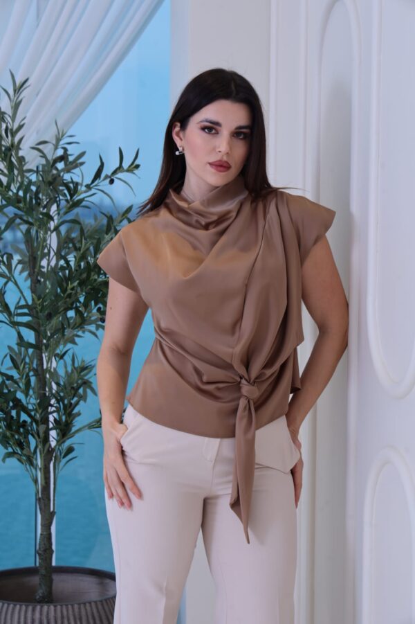 Golden Blouse Sleeveless - MR1025-10