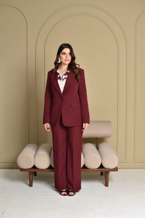 Maroon Two Pieces Outfits - SB0126-02
