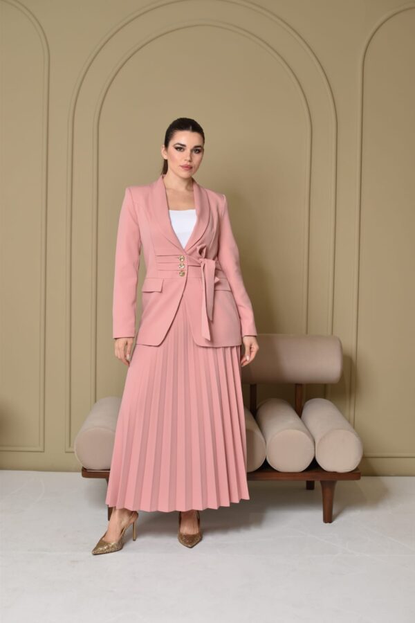 Pink Two Pieces Outfit - R0225-2