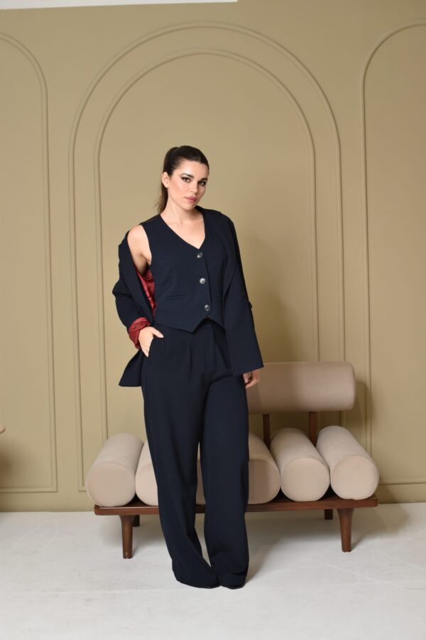 Navy Blue Vest - MR0126-05