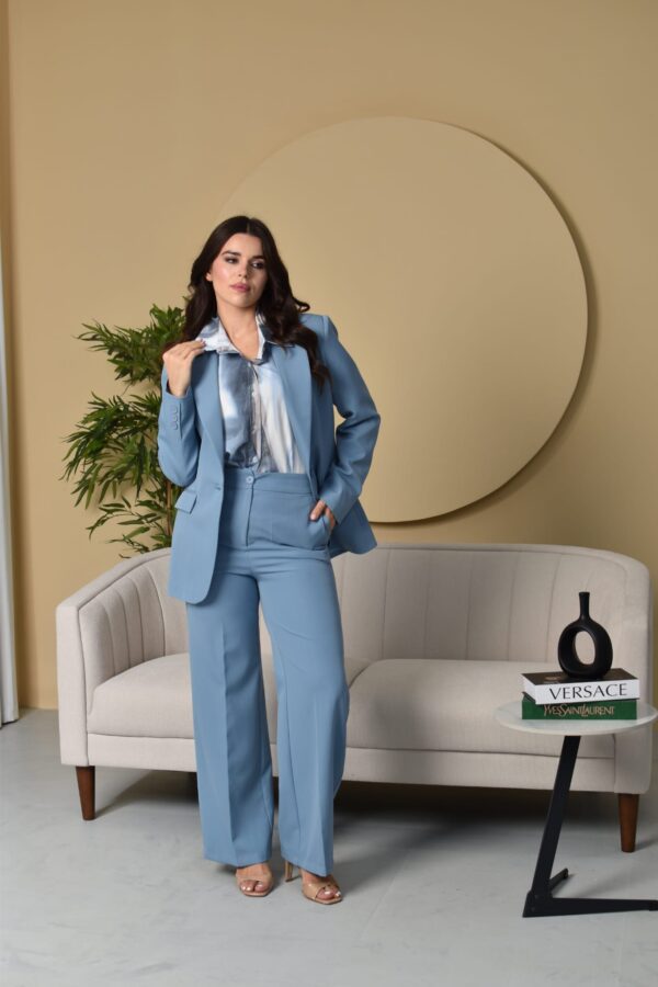 Sky Blue Two Pieces Outfit- LF0626-05